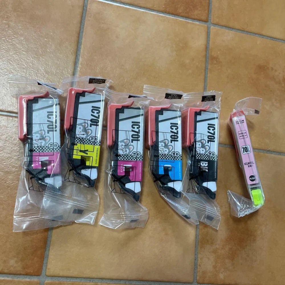 IC70L 互換インクカートリッジ 6本セット