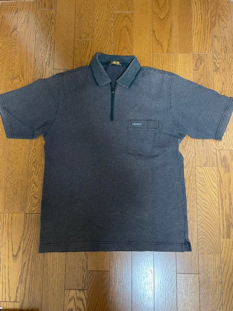ARAMIS メンズ ポロシャツ ハーフジップ グレー M