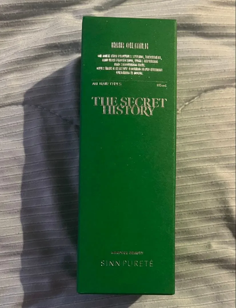 SINN PURETE THE SECRET HISTORY ヘアオイルミルク