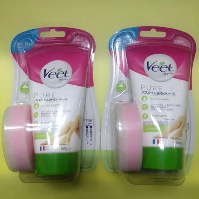 Veet PURE バスタイム除毛クリーム 150g 2個セット
