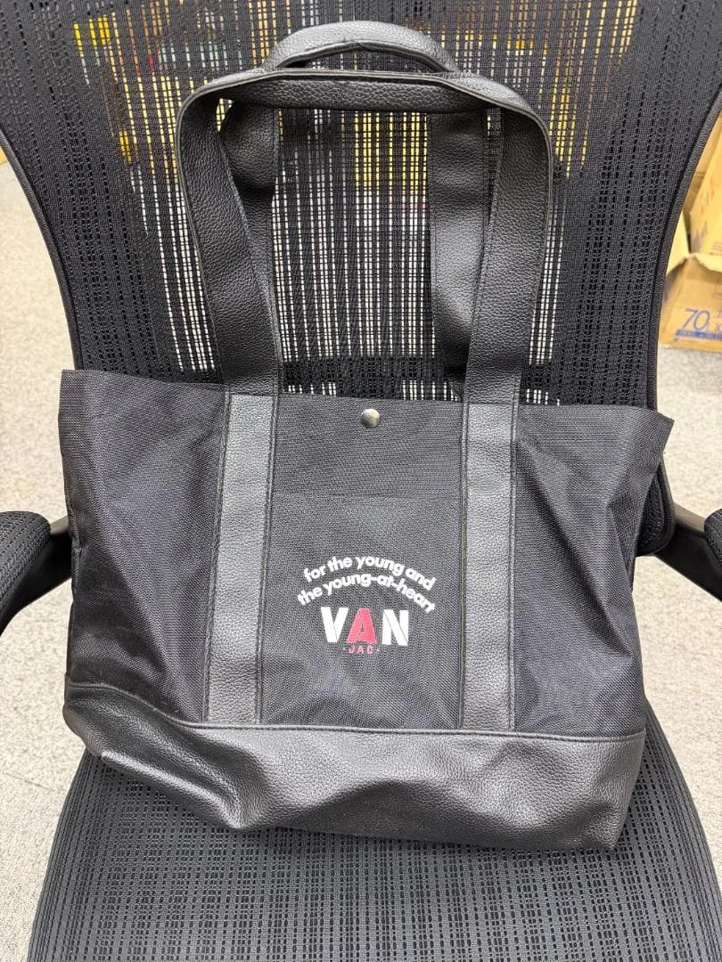 VAN JAC トートバッグ ブラック