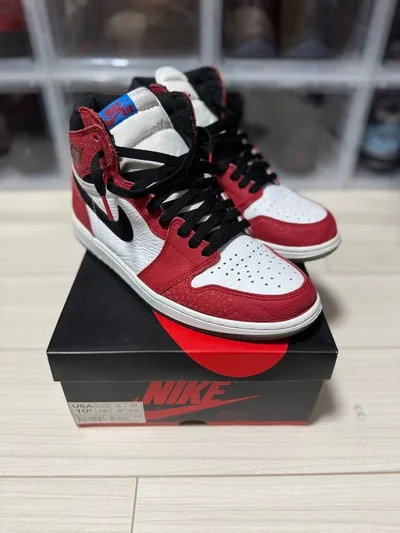 NIKE AIR JORDAN 1 × Spider Man オリジン 28.5