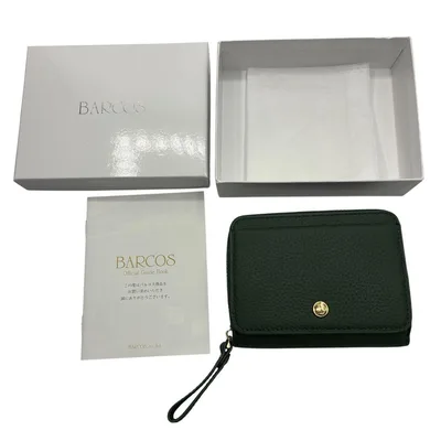 ⭐️新品 BARCOS GL Wallet グリーン 二つ折り財布 バルコス