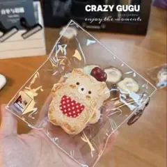 【9/15新作】CRAZY GUGU エプロンくま クッキー トースト クッキー