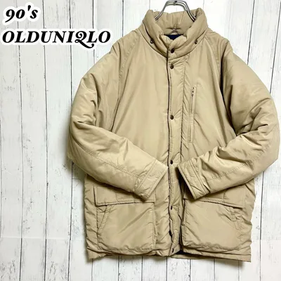 90s オールドユニクロ ダウンジャケット グランパコア ジャパンヴィンテージ