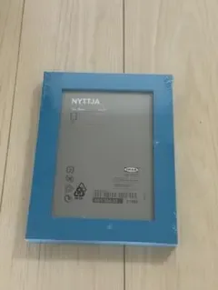 未使用 IKEA フォトフレーム NYTTJA 水色