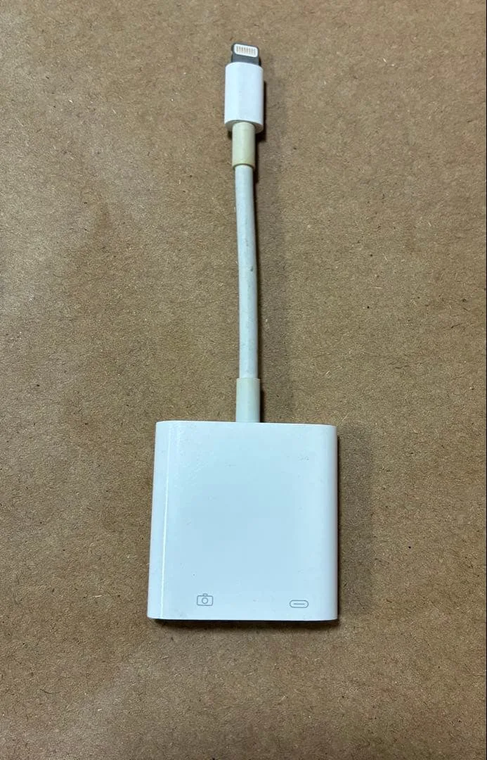 Apple Lightning USB 3 カメラアダプタ A1619