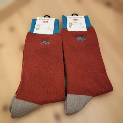JW ANDERSON UNIQLO ソックス 2足セット