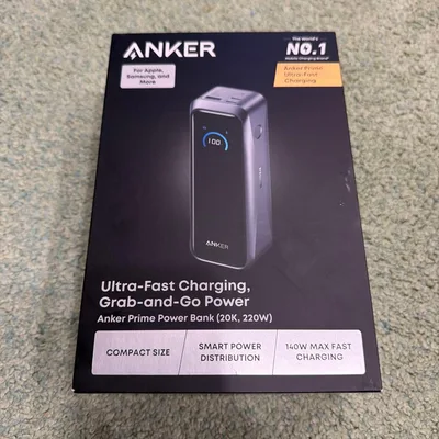 【新品未使用】Anker Prime Power Bank 20,000mAh