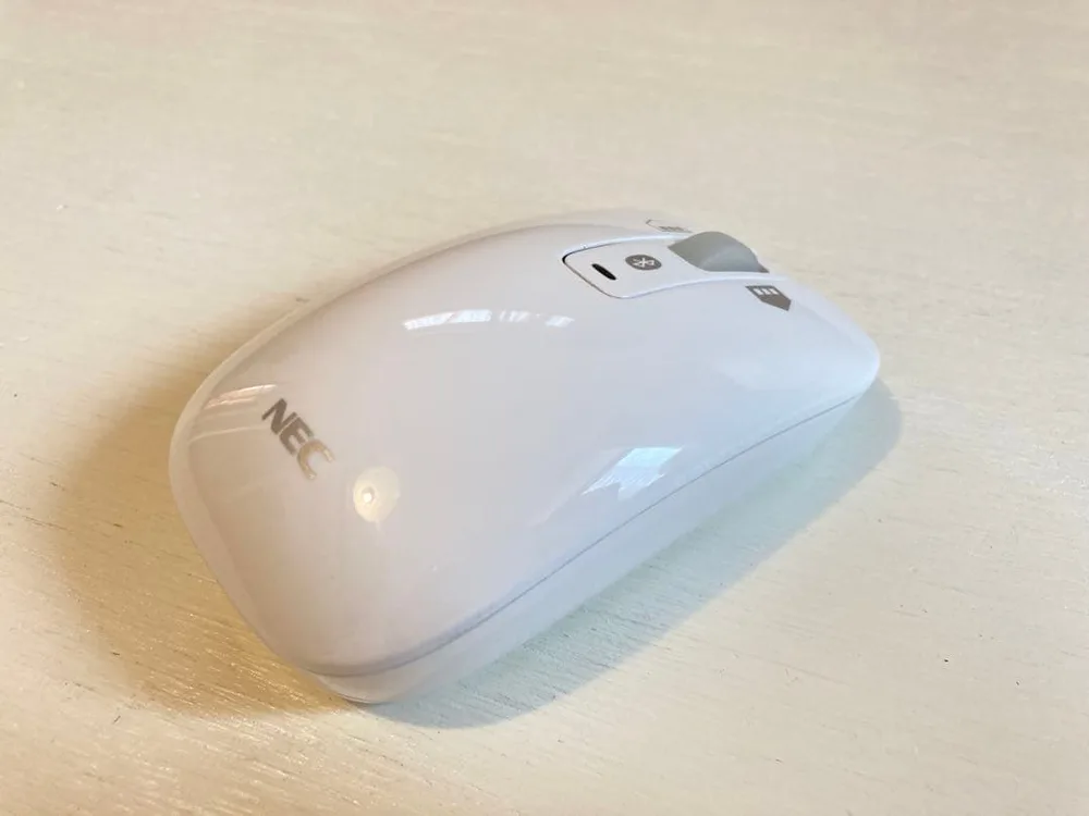 NEC ワイヤレスマウス Bluetooth MT-1626 ホワイト
