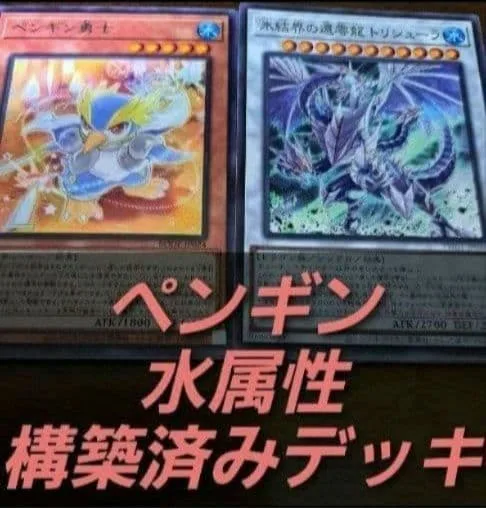 遊戯王【DM】 構築済みデッキ 55枚 ペンギン 水族 本格ガチ デッキパーツ