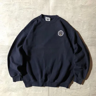 【激レア】90s Leeヘビーウェイトスウェット コネチカット州司法長官ロゴ 紺
