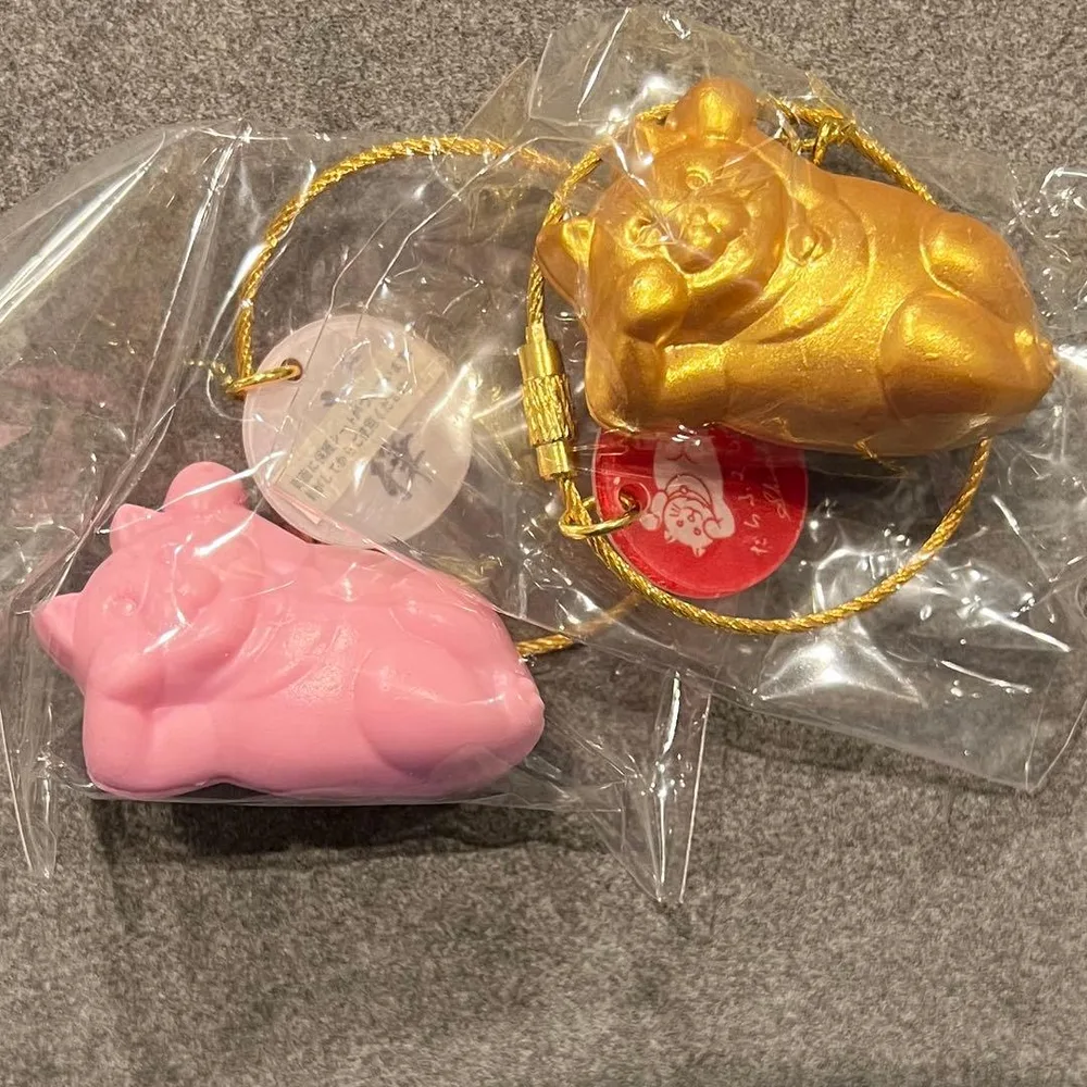錦糸町 白樺 たいらふくもなか フィギュアキーホルダー ガチャ 2種