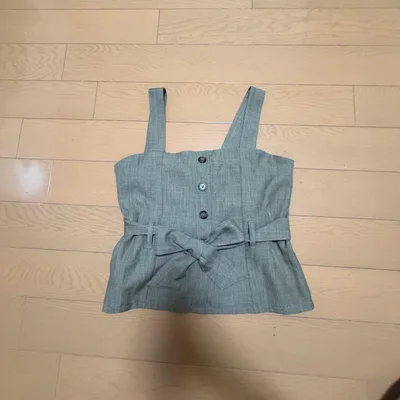 ビスチェ ワイドパンツ セットアップ グレー