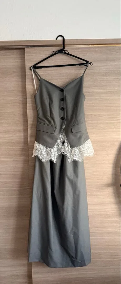 エレンディーク ELENDEEK LACE LAYERED CAMI OP