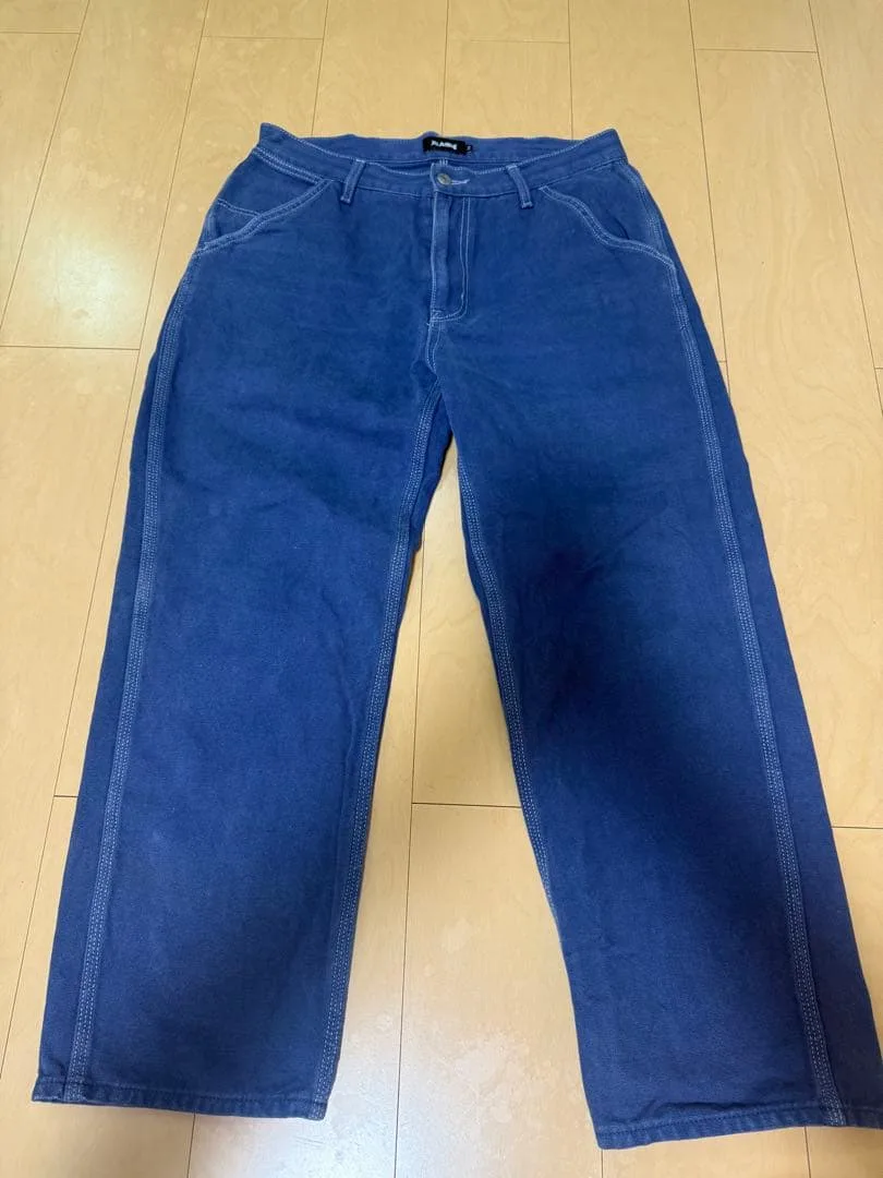 XLARGE ペインターパンツ ブルー 34インチ
