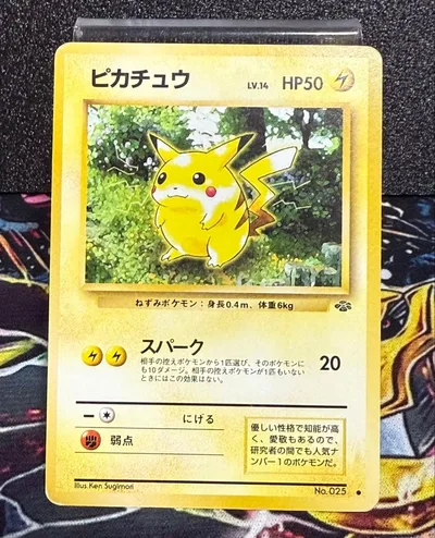 旧裏 ピカチュウ ● 第2弾拡張パック ポケモンジャングル