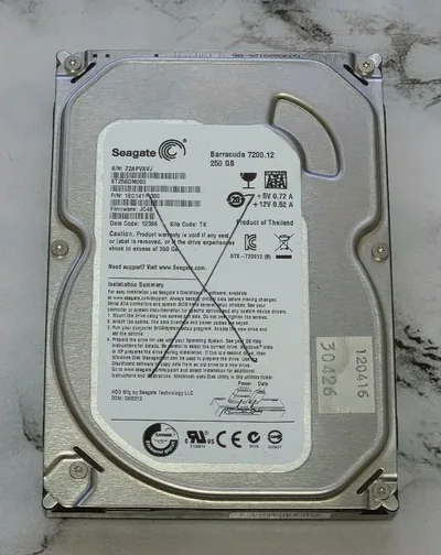 Seagate Barracuda 7200.12 250GB HDD 本体