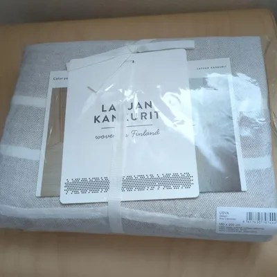 LAPUAN KANKURIT リネンブランケット ラクアンカンプリ 通常版
