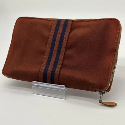 HERMES エルメス フールトゥ パース GM ラウンドファスナー 長財布