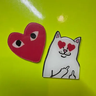 プレート プラ板 ハンドメイド ハート パーツ キーホルダー