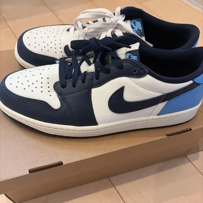 NIKE AIR JORDAN 1 LOW น้ำเงินขาว