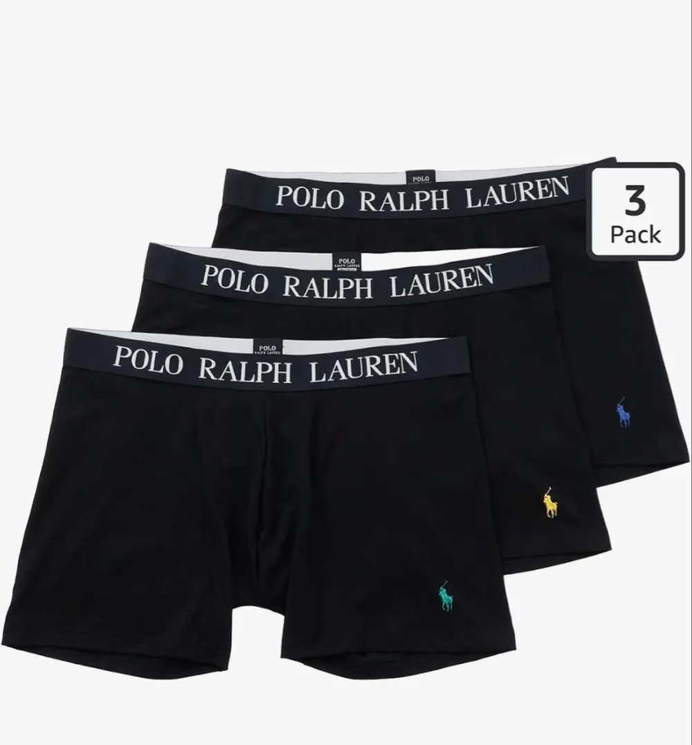 POLO RALPH LAUREN 3枚組 ボクサーパンツ メンズ