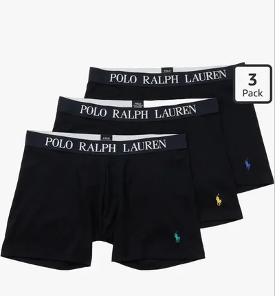 POLO RALPH LAUREN 3枚組 ボクサーパンツ メンズ