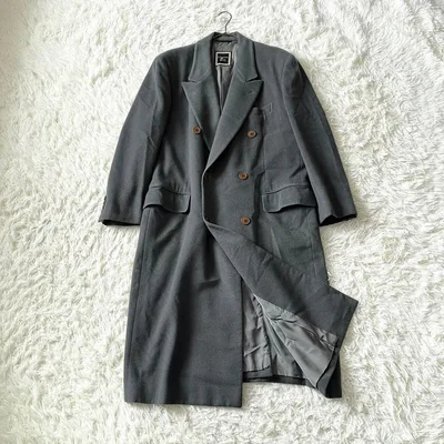 Christian Dior ディオール カシミア混 チェスターコート メンズ