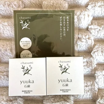 chasumi yuuka 薬用石鹸 60g 2個セット
