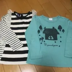 Tシャツ ロンT 120㎝2枚セット