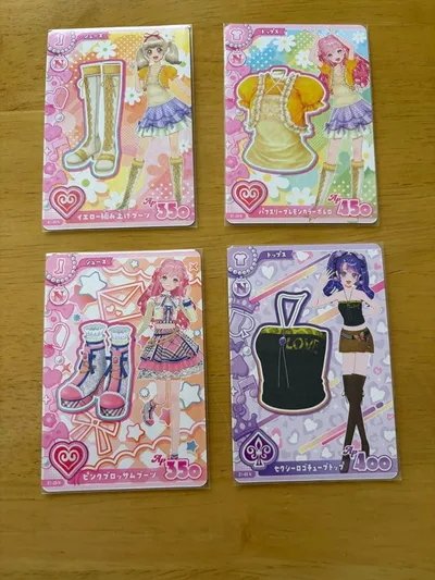 アイカツ!アンコールカード4枚セット