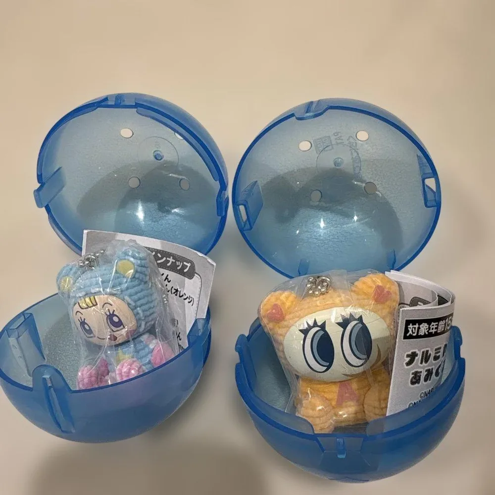 ナルミヤ あみぐるみフロッキー ナカムラくん(オレンジ)、ブルーベリエちゃん