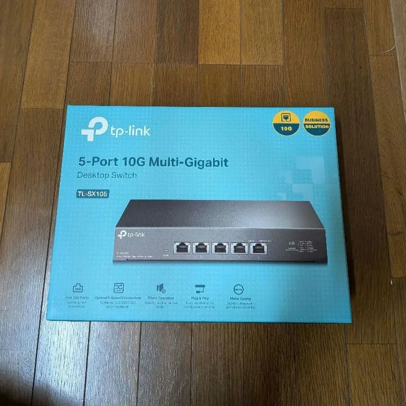 TP-Link 5ポート 10G スイッチングハブ TL-SX105