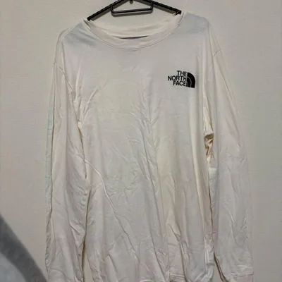 THE NORTH FACE 長袖Tシャツ ホワイト M