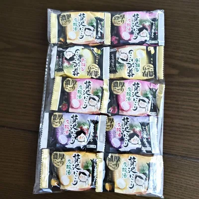 贅沢にごり炭酸湯 炭酸入浴剤 個包装 10個セット