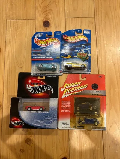 ホットウィール Johnny Lightning ミニカー 4台セット レア