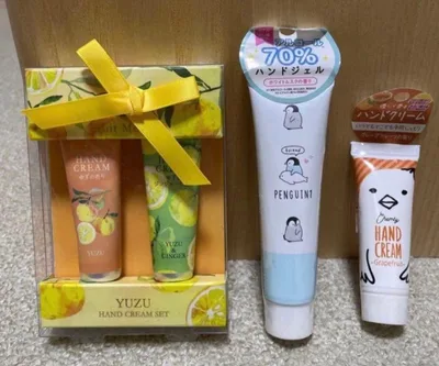 ハンドクリーム&ハンドジェル 3点セット