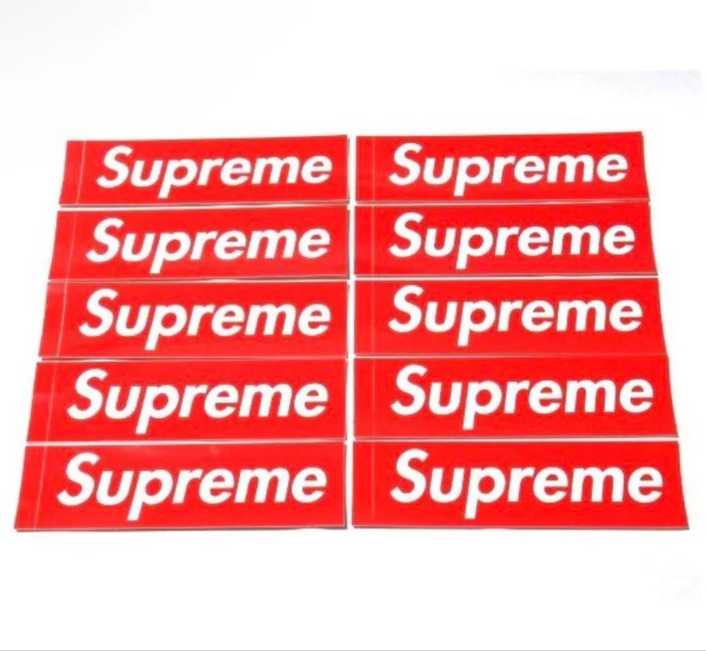 supreme ステッカー ボックスロゴ 10枚セット