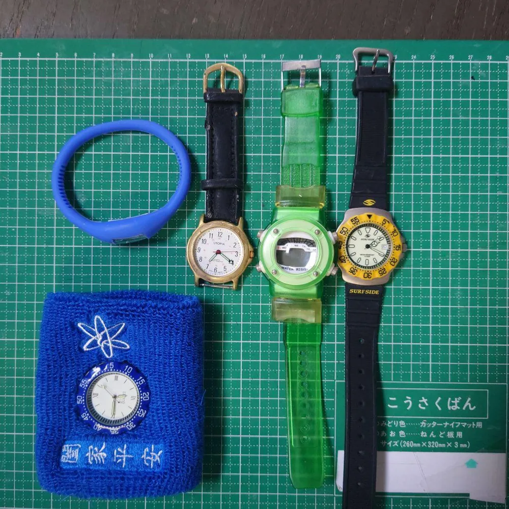 腕時計 5本まとめ売り UTOPIA SURFSIDE デジタル ジャンク