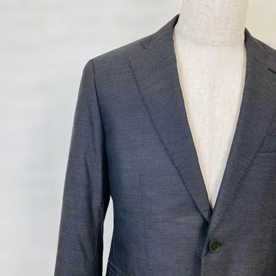 THE SUIT COMPANY メンズ テーラードジャケット ダークグレー M
