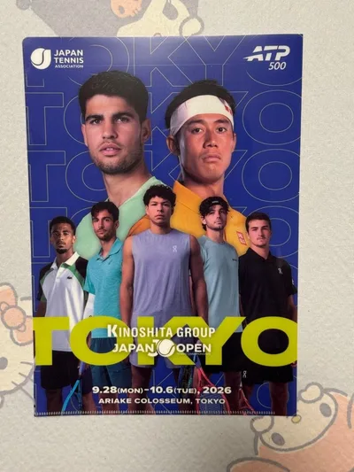 Kinoshita Group Japan Open 2026 クリアファイル