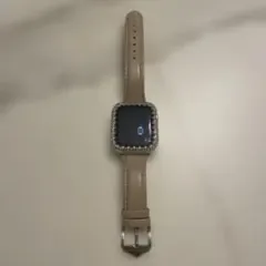 Apple Watch 本体 ラインストーンケース付き