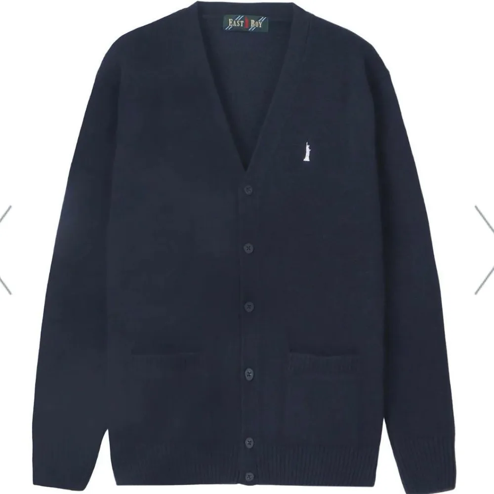 EASTBOY イーストボーイ カーディガン ネイビー 9号