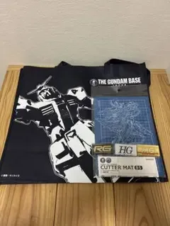 กระเป๋านิเวศลิมิเต็ดเฉพาะ Gundam Base, แผ่นรองตัด, โลโก้อะคริลิค