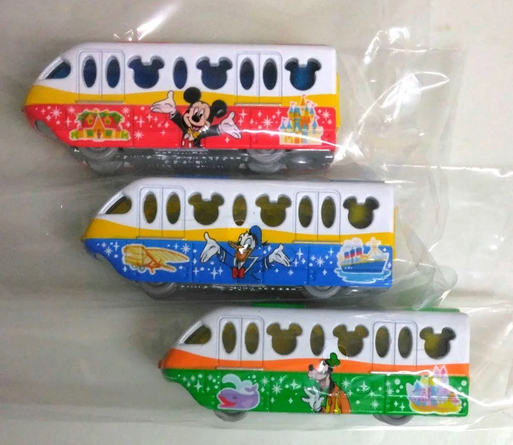 Disneyトミカ◆ リゾートライン ×3種類セット