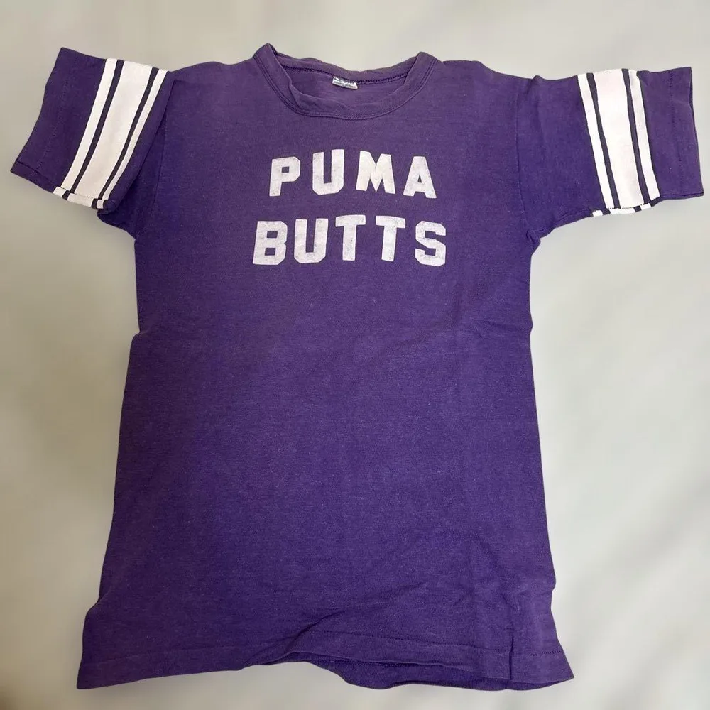 ヴィンテージ70s バータグ Champion Tシャツ パープル