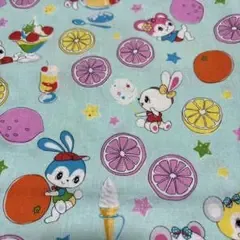LECIEN Honey Tune 綿生地 ミント/幅108×50cm