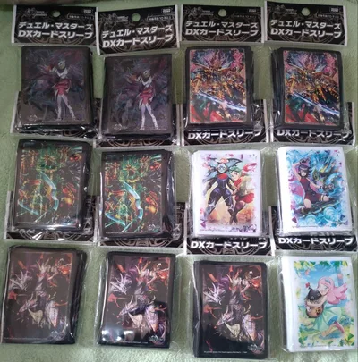 Duel Masters Duema DX Card Sleeves ขายจำนวนมากยังไม่ได้ใช้ 12 ชิ้น