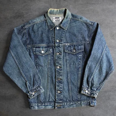 80~90s Joy jeans wash Denim jacket